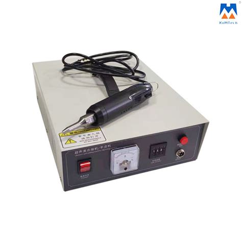 Portable Handheld Ultrasonic Spot Welder Fabric Plastic Positioning 35kHz