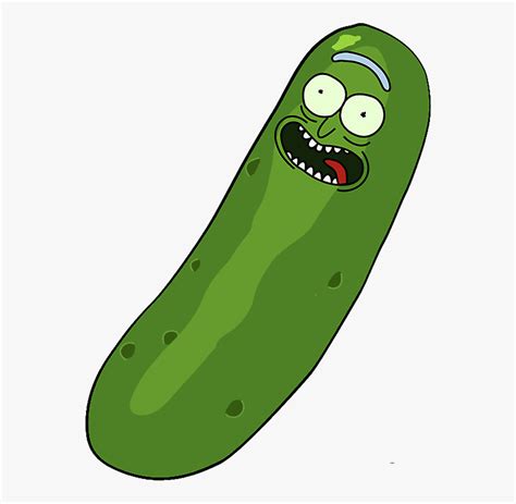 Clip Art Pickle Transparent Background - Rick And Morty Pickle Rick ...