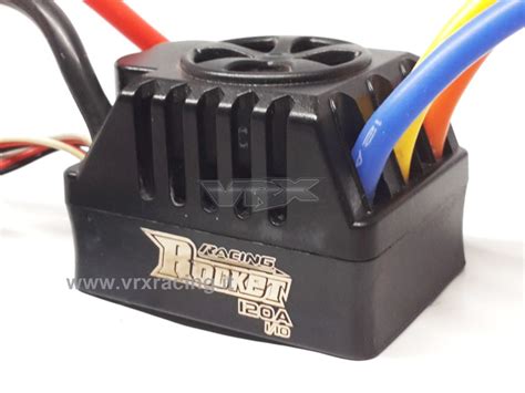 Regolatore di velocità Brushless Rocket Racing da 120A ESC sensorless