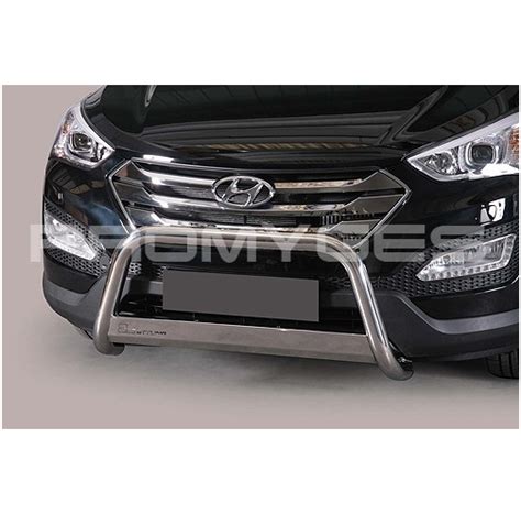 Defensa Inox BIG BAR BULLFACE CEE HYUNDAI SANTA FE 2013 2015 HF