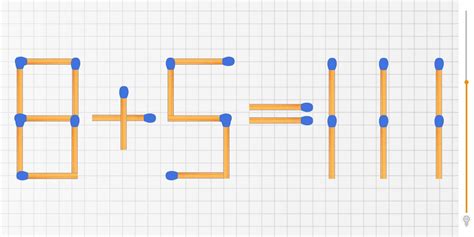 Math Riddle With Answer Test Your Iq By Moving Just Matchsticks