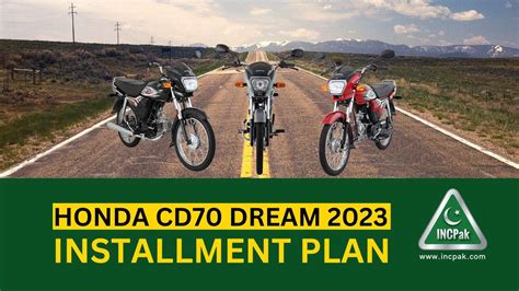 Honda Cd Dream Installment Plan Incpak