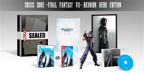 Crisis Core Final Fantasy Vii Reunion Collectors Edition English