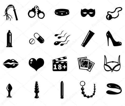 Sex Shop Icons Stock Vector Nikiteev 69106167 Free Nude Porn Photos