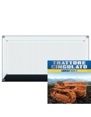 Vitrine En Plexiglas Pour HACHETTE Tracteur Fiat 605C