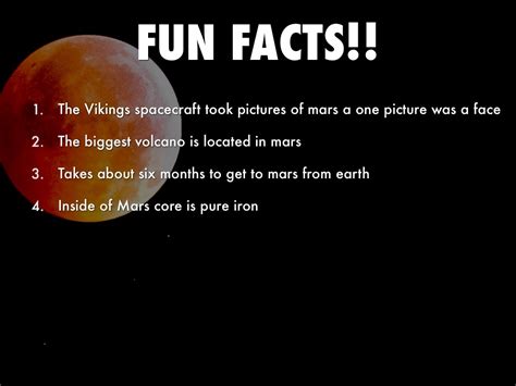 Facts About Mars
