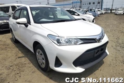 2018 Toyota Corolla Axio White For Sale Stock No 111662 Japanese