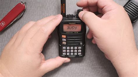 Yaesu Vx 6 Scan Duration Youtube