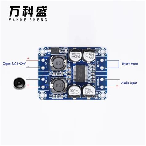 Xh M Tpa Hd Digital Amplifier Board Bookshelf Speaker Mono W