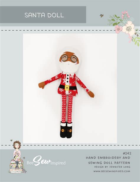 Santa Doll Sewing Pattern - Etsy