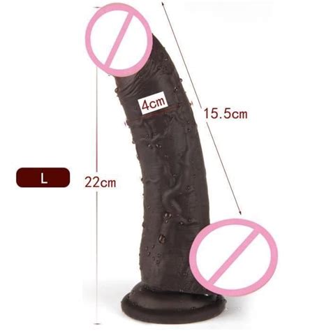 Godemichet vibro godemiché géant noir en silicone pour femmes