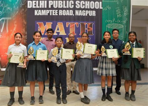 Dps Kamptee Road Hosts Inter School Math Talk Competition