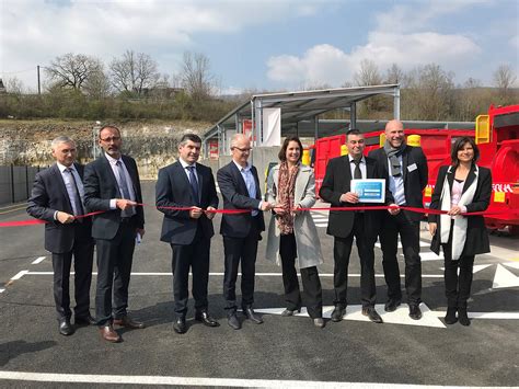 Inauguration de la déchetterie nouvelle génération Recycl inn