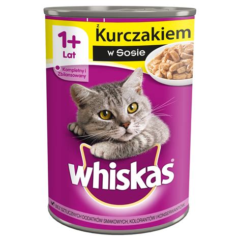 WHISKAS Adult Mokra Karma Dla Kota Kurczak 400g 10750866502 Allegro Pl