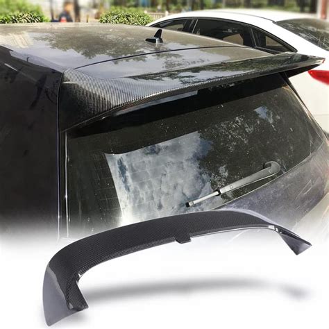 Buy JC SPORTLINE Carbon Fiber Roof Spoiler For Volkswagen VW Golf 7 7 5