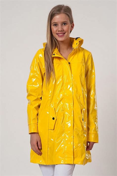 Yellow Pvc Raincoat Yellow Raincoat Rainwear Girl Raincoats For Women