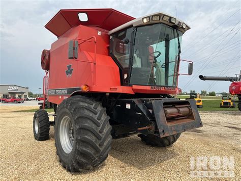 1997 Massey Ferguson 8780 Combine Harvester In Maquoketa Iowa United States Ironplanet Item