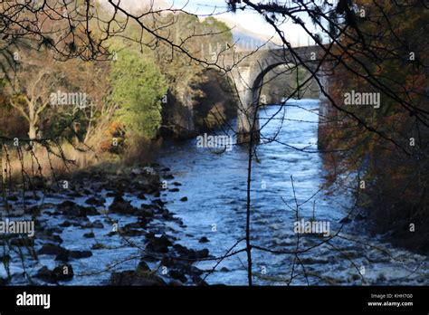 Falls of Dochart Waterfall, Killin, Scotland Stock Photo - Alamy