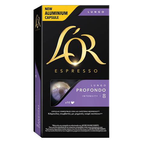 L Or Lungo Profondo Kapseln F R Nespresso F R