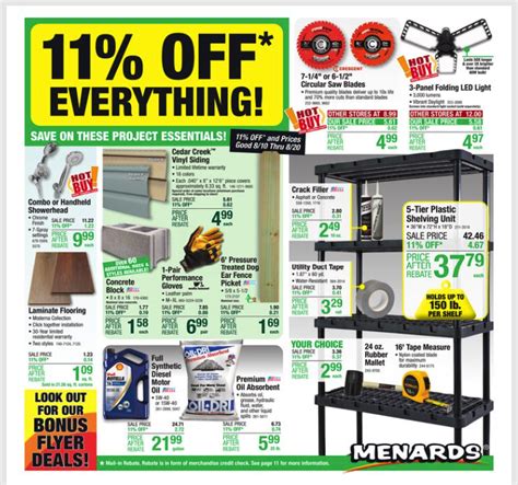 Printable Menards Rebate Form January Rebates