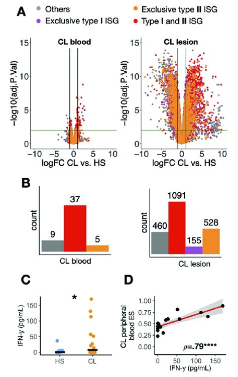 An Interferon Stimulated Type II Gene ISG Systemic Signature Parallel