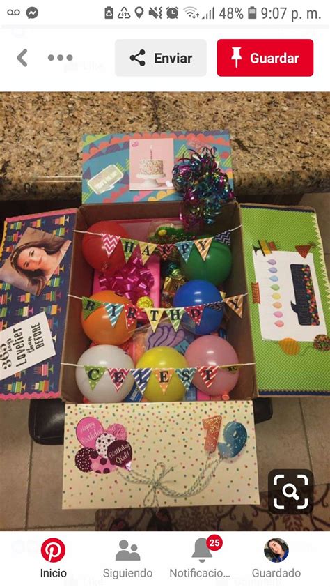 Pin By Ernestina R On Amistad Birthday Care Packages Diy Birthday