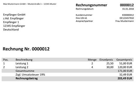 Handwerker Rechnung Schreiben Alles Was Sie Dazu Wissen M Ssen