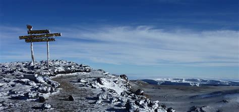 Uhuru Peak Highest Peak On Mount Kilimanjaro To Climb