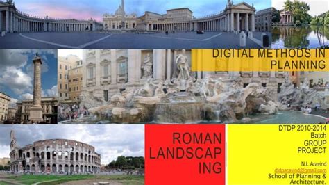 Ancient Roman Landscaping Techniques And Designs Ppt