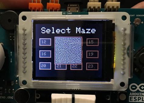 Challenging Maze Game Arduino Project Hub