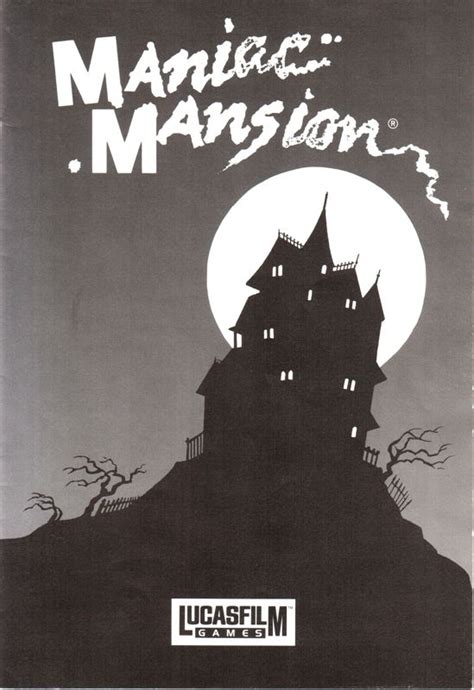 Maniac Mansion 1987 Box Cover Art MobyGames