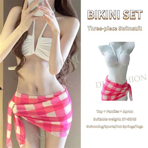 Bộ Đồ Bơi Bikini Ba Mảnh Thời Trang Gợi Cảm Cho Nữ Shopee Việt Nam