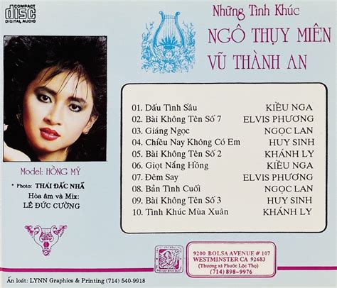 Những tình khúc Ngô Thuỵ Miên Vũ Thanh An