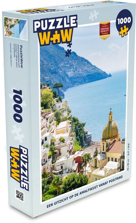 Puzzel Een Uitzicht Op De Amalfikust Vanaf Positano Legpuzzel