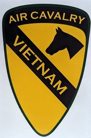 Sticker St Cavalry Vietnam Airborne Crossed Sabers Chapter Gift Shop