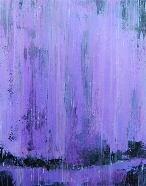 Purple Rain Painting by Kate Marion Lapierre | Saatchi Art