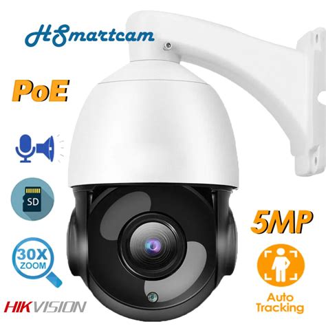 Hikvision Cam Ra De Surveillance Ext Rieure PTZ IP PoE HD 5MP 30X HD