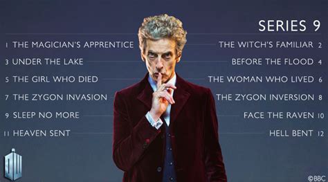 9ª temporada de Doctor Who confira a lista os nomes dos episódios