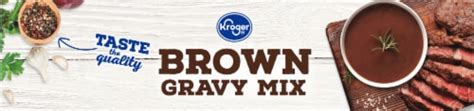 Kroger® Brown Gravy Mix 4 Ct 0 87 Oz Kroger