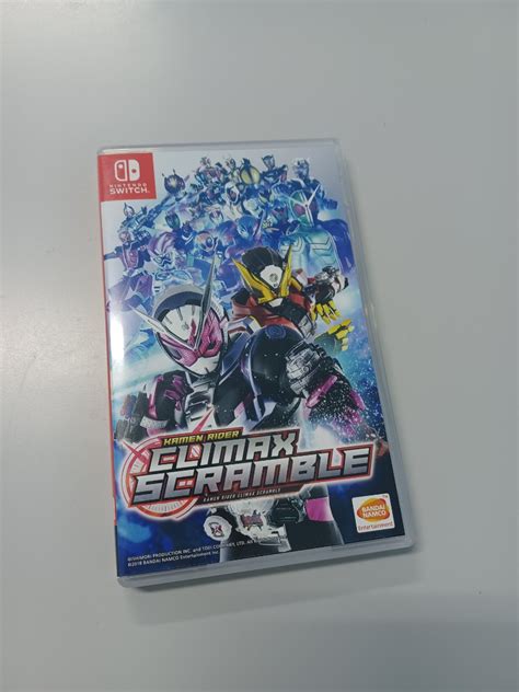 Kamen Rider Climax Scramble Nintendo Switch Game Video Gaming Video