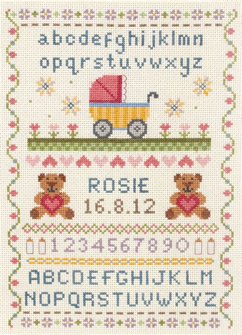 Classic Birth Sampler Cross Stitch Kit Only