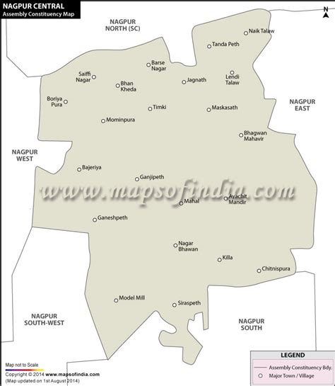 Nagpur District Map