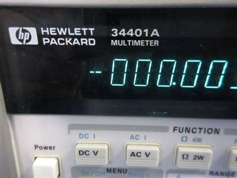 Fabexchange Auctions Hewlett Packard A Multimeter