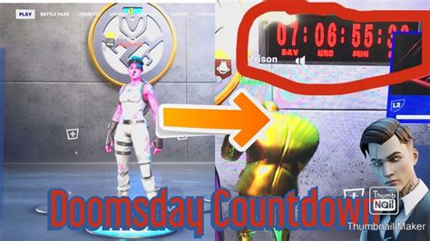 Doomsday Event Countdown Appears In Fortnite First Sighting Youtube