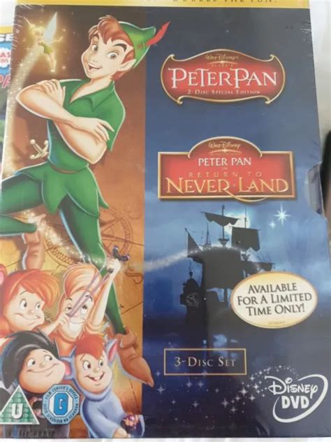 Disney Peter Pan Peter Pan Return To Neverland Special Edition Dvd