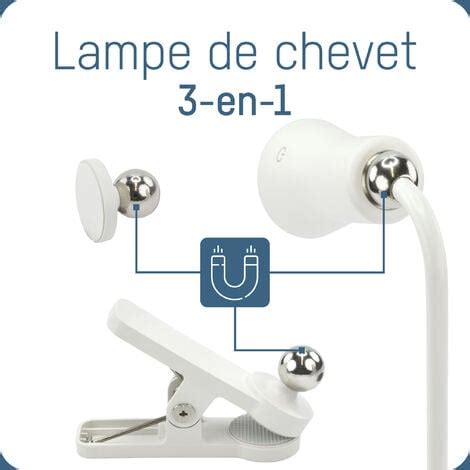 Ansmann Lampe De Bureau En Rechargeable Intensit Variable Et