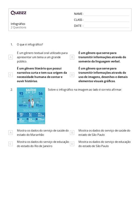 Dados E Gr Ficos Imprim Vel S Rie Planilhas Quizizz