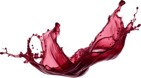 Red Wine Splash Png With Ai Generated Png