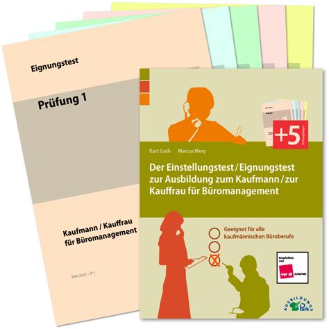 Einstellungstest Bürokaufmann Bürokauffrau Eignungstest kostenlos