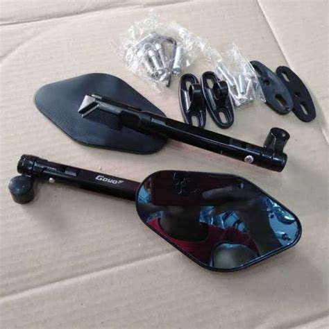 Promo Spion Model Elisse Ellise Daun Full Cnc Universal Nmax Pcx Aerox